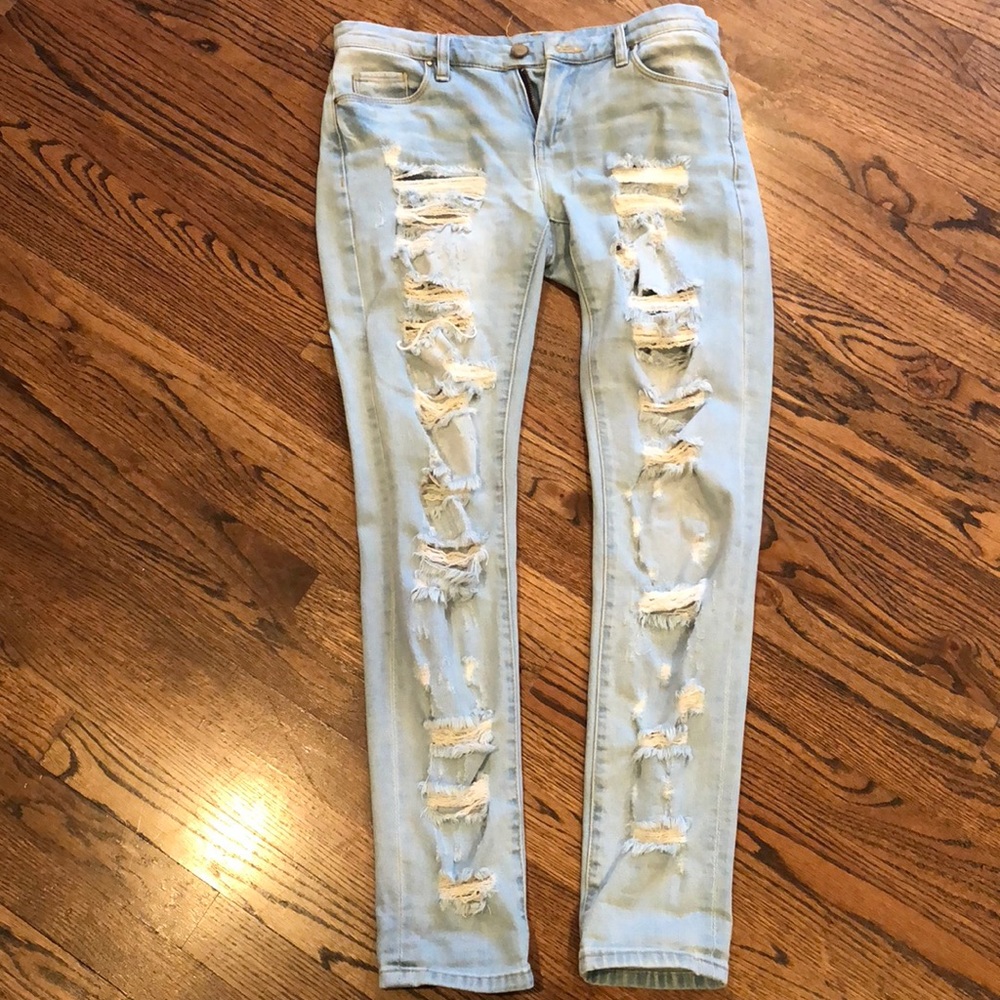 Blank NYC distressed jeans